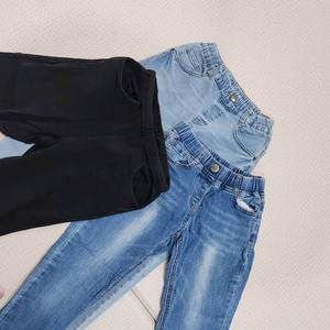 인디고 뱅크키즈 청바지 외 130 하의류3종