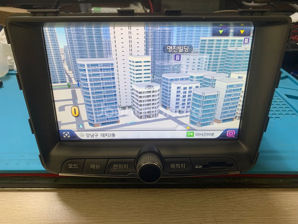 쌍용 렉스턴W,코란도,티볼리 순정 AVN 수리합니다.--1