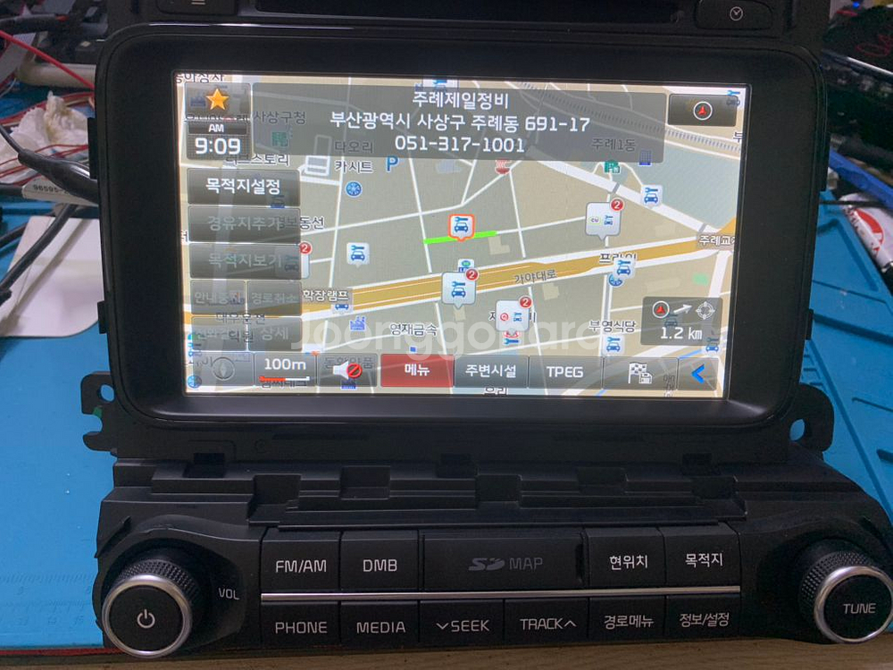 더뉴k5 AVN 순정 자출 데크 팝니다.--0