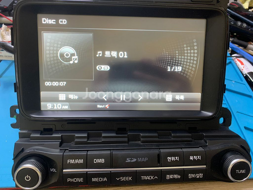 더뉴k5 AVN 순정 자출 데크 팝니다.--2