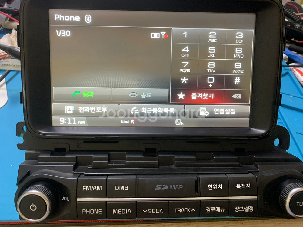 더뉴k5 AVN 순정 자출 데크 팝니다.--4