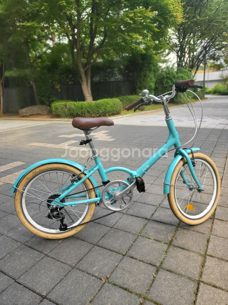 삼천리 퓨리티 20인치 자전거 접이식 어린이 자전거--2