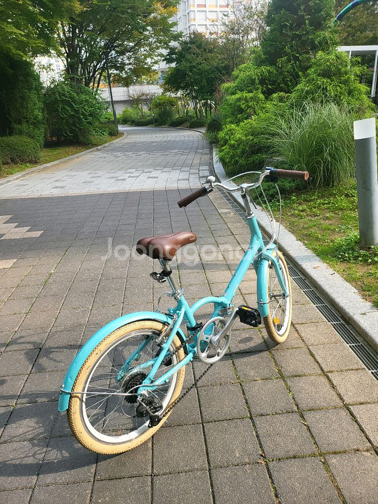 삼천리 퓨리티 20인치 자전거 접이식 어린이 자전거--1