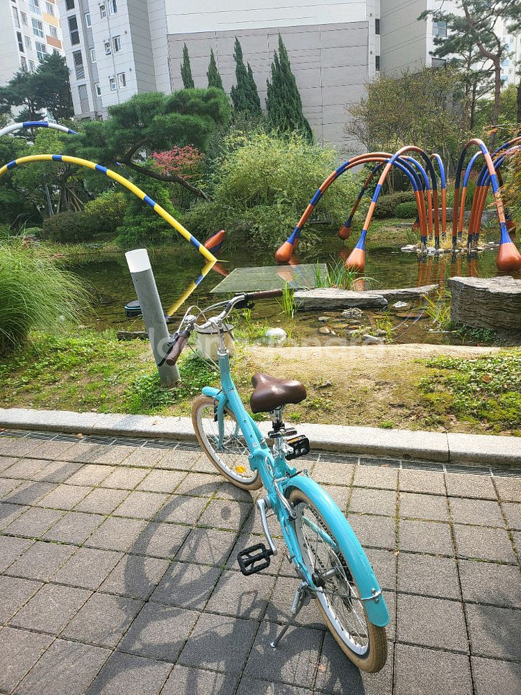 삼천리 퓨리티 20인치 자전거 접이식 어린이 자전거--6