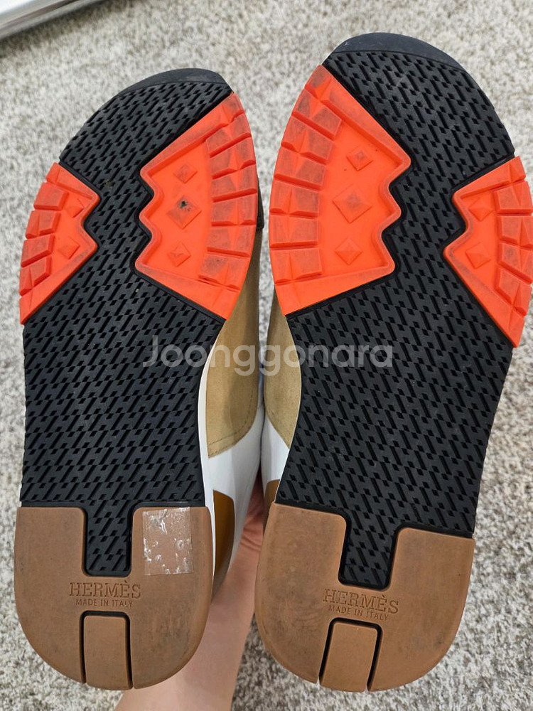 에르메스 트레일 스니커즈 41반 (1회실내착용)--7