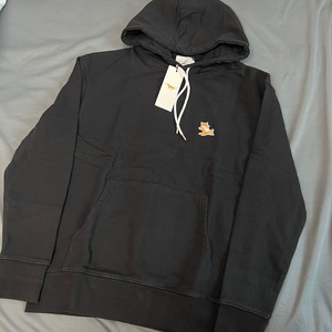 메종키츠네 칠랙스 폭스 패치 후드 블랙 XXL 2XL 이미지