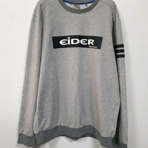 아이더 회색 라운드 맨투맨 티셔츠 XL사이즈