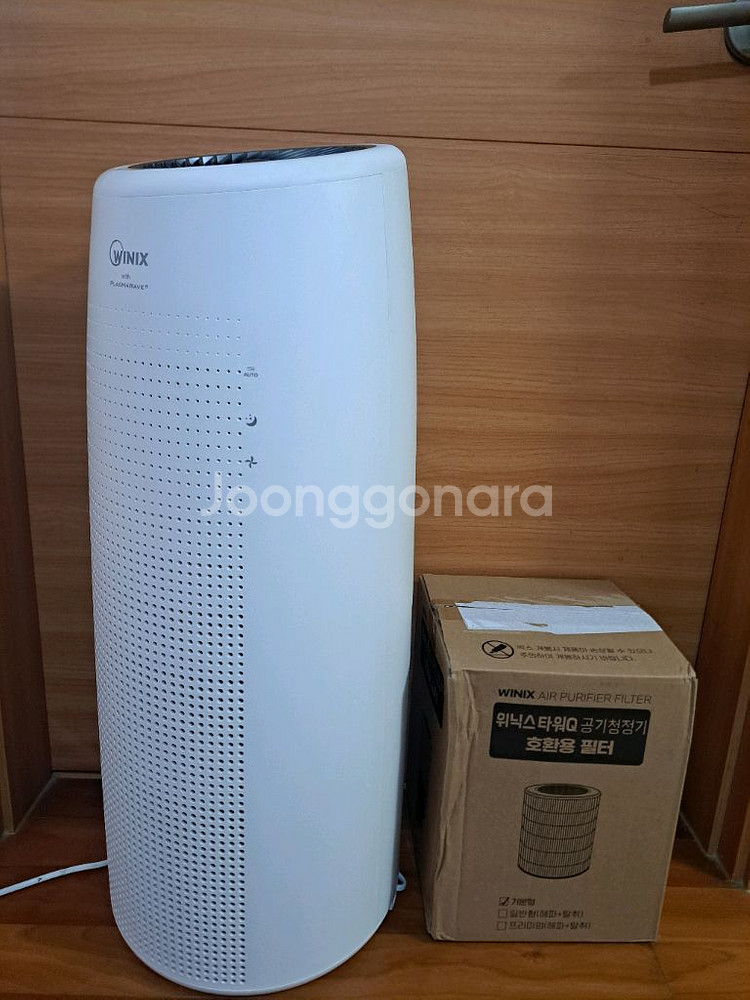 위닉스 대형 타워형 공기청정기 (필터 새상품)--3