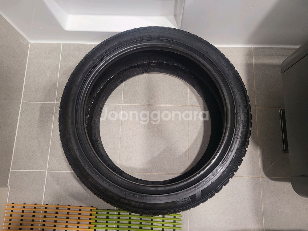 19인치 윈터 타이어 2짝--2