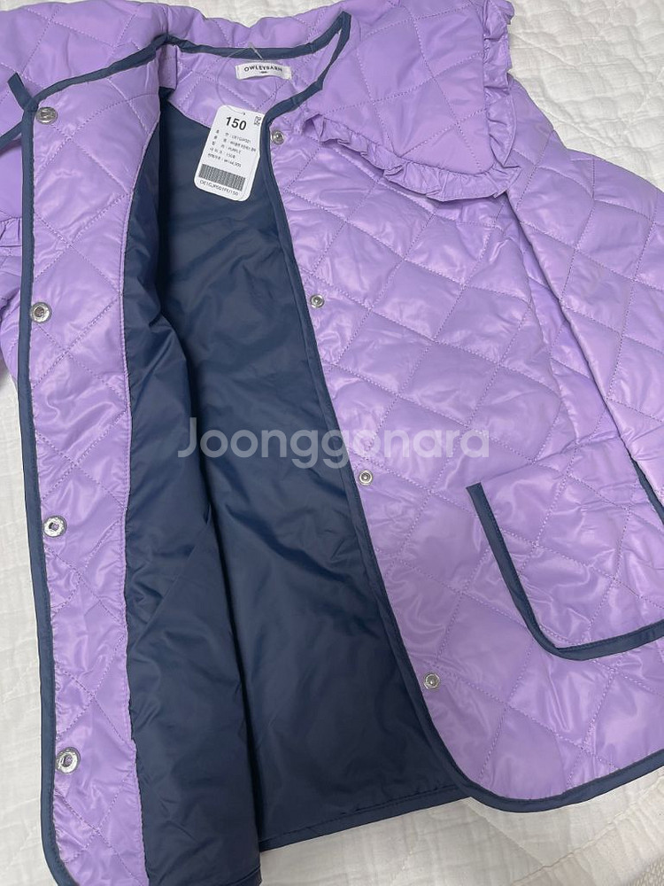 여아 셀덴 퀼팅 패딩아우터(150)--3