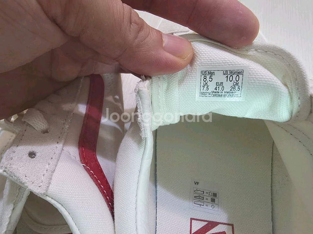 반스 스타일36 (265) 1회착용--5