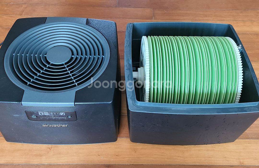 위니아대용량 공기청정기겸 에어워셔 기화식 가습기--3