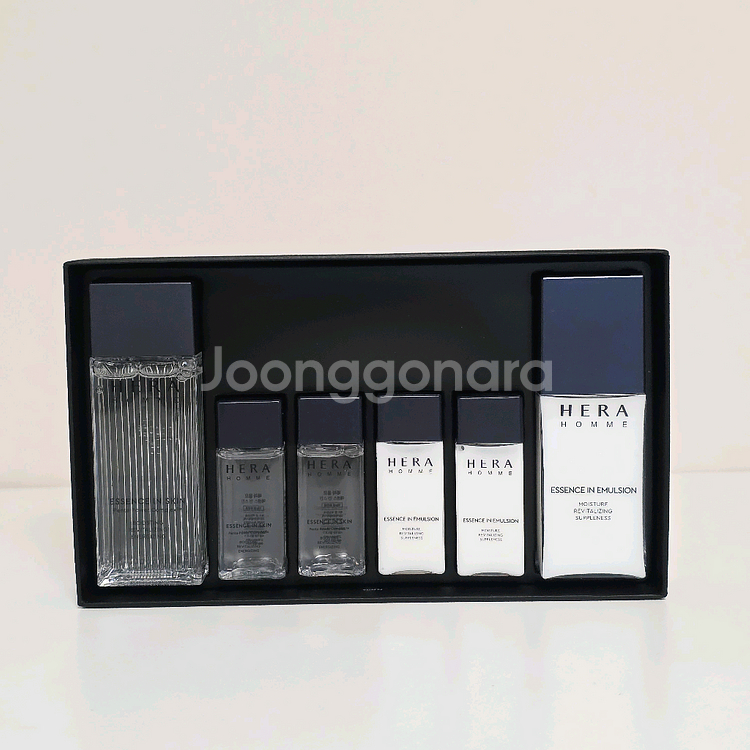 (새상품) 헤라 옴므 에센스 스킨 에멀젼 세트 남성용--0