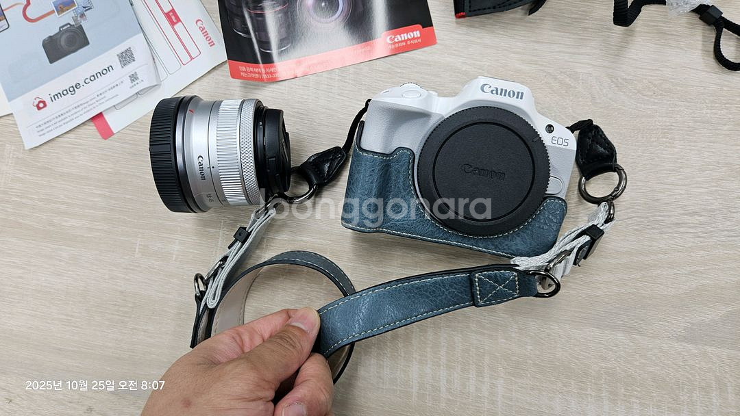 캐논 EOS R50 화이트 18-45mm 렌즈킷(최상)--0