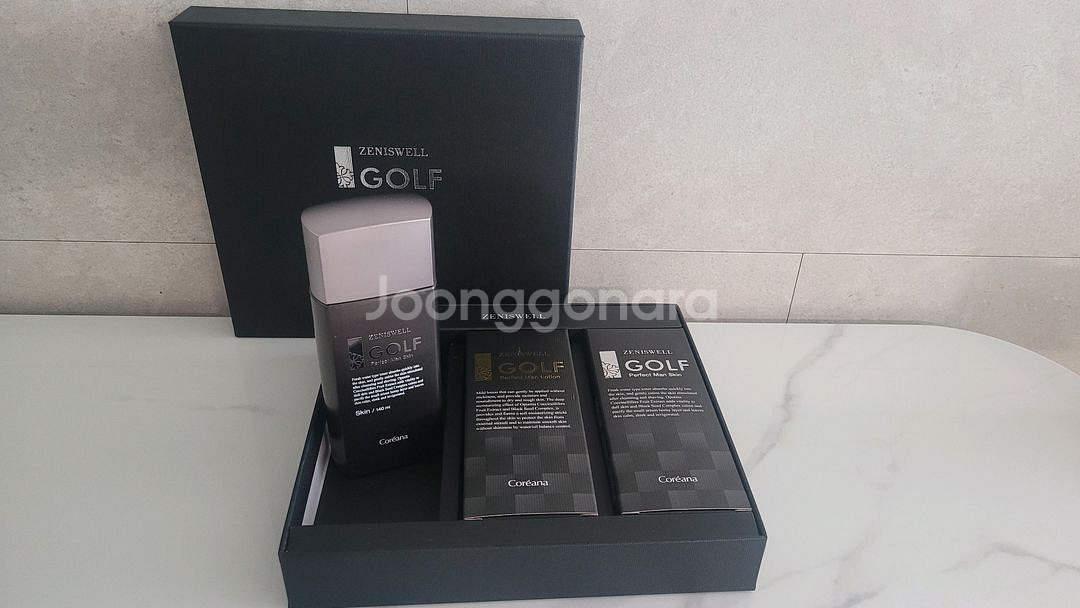 고급스런남자화장품3종세트(쇼핑백)--0