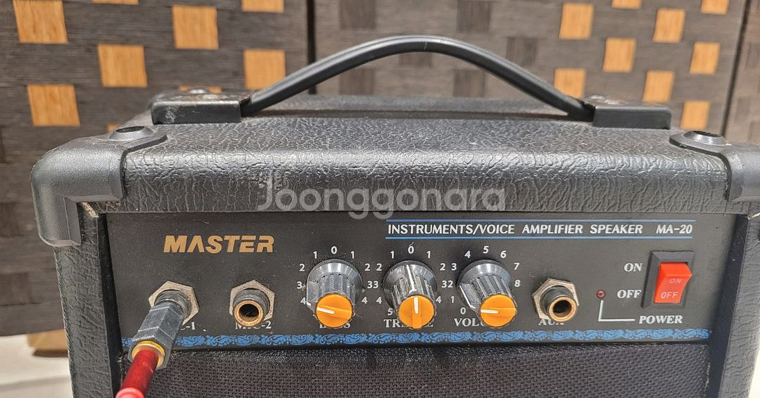 [판매] master 앰프 스피커 ma-20 입니다--2