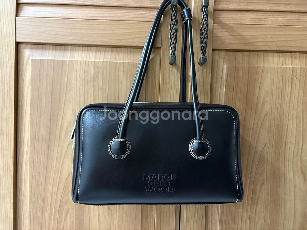 마지셔우드 소프트 보스턴백 블랙--0