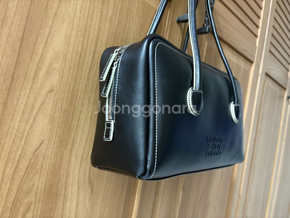 마지셔우드 소프트 보스턴백 블랙--2