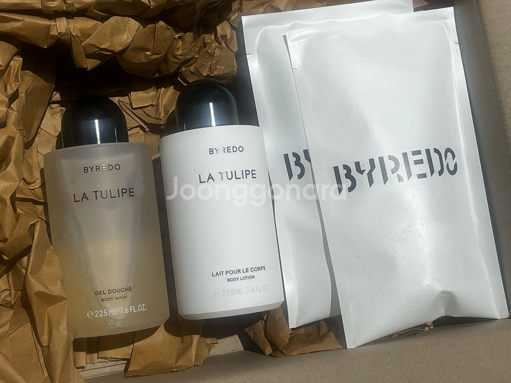 정품 바이레도 라튤립 바디워시 바디로션 세트--1