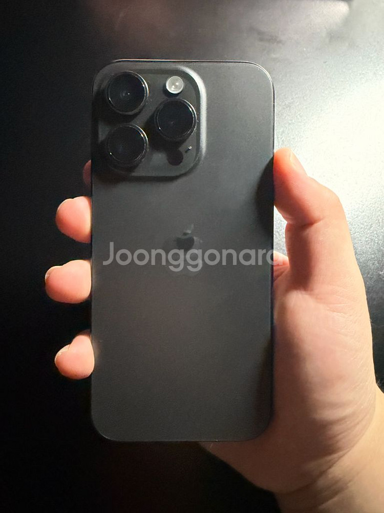 아이폰 15 Pro 128GB 블랙--8