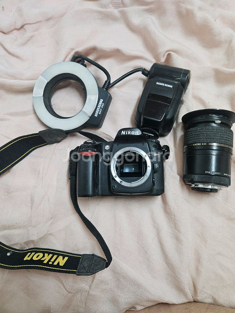 고장난???니콘 D80 카메라--0