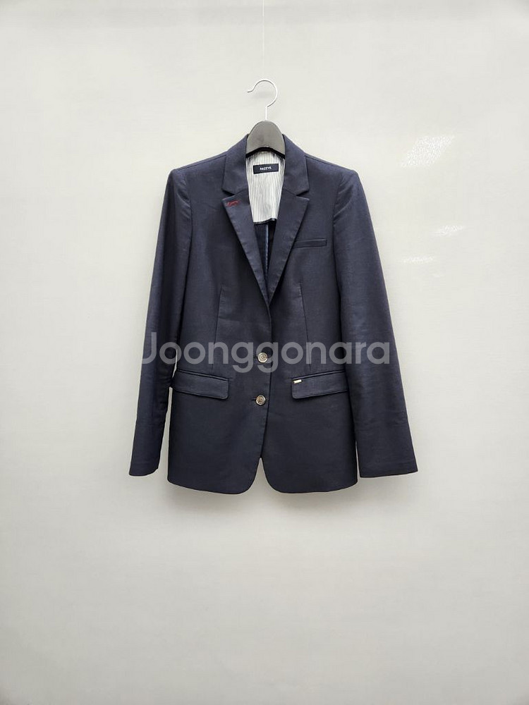 헤지스 네이비 자켓--0