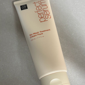 미쟝센 퍼펙트 노워시 트리트먼트 크림팩 새상품