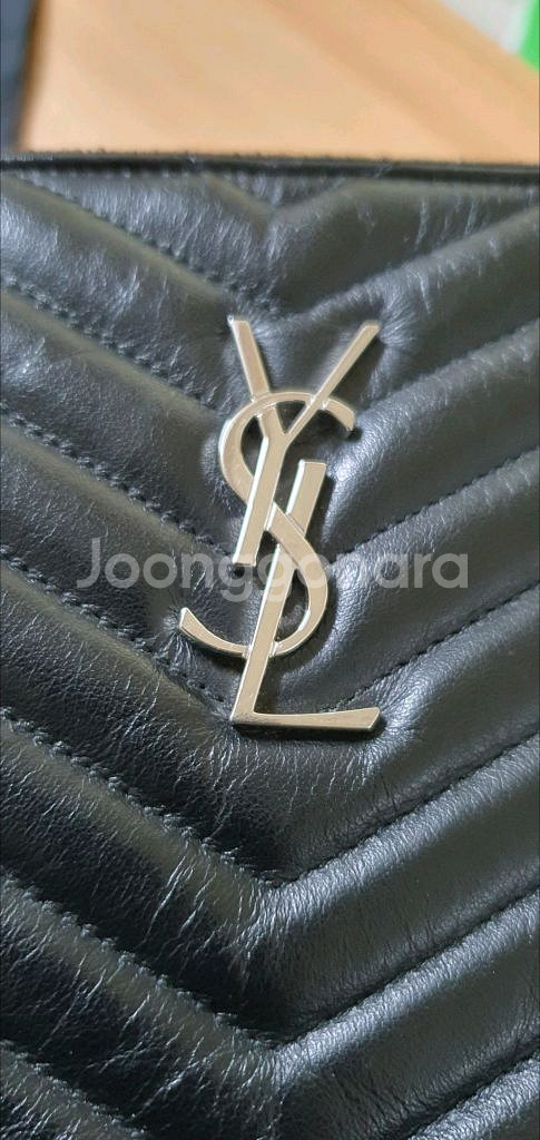 입생로랑 생로랑 클러치백 정품S급(영수증O)샤넬디올구찌--4