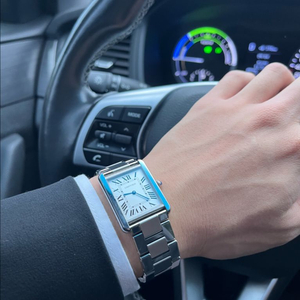 까르띠에 탱크솔로 라지 스틸 브레이슬릿