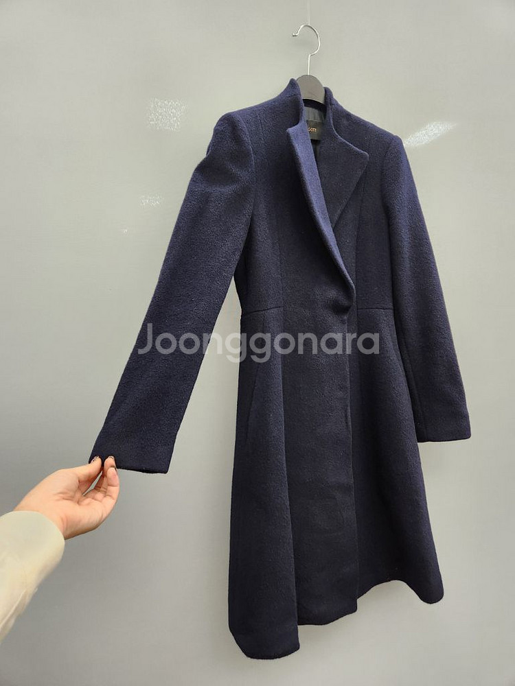 JIGOTT 지도트 네이비 코트--2