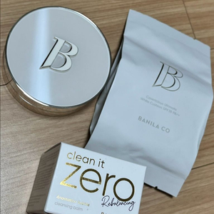 바닐라코 화이트 쿠션 21호 로제+클렌징밤