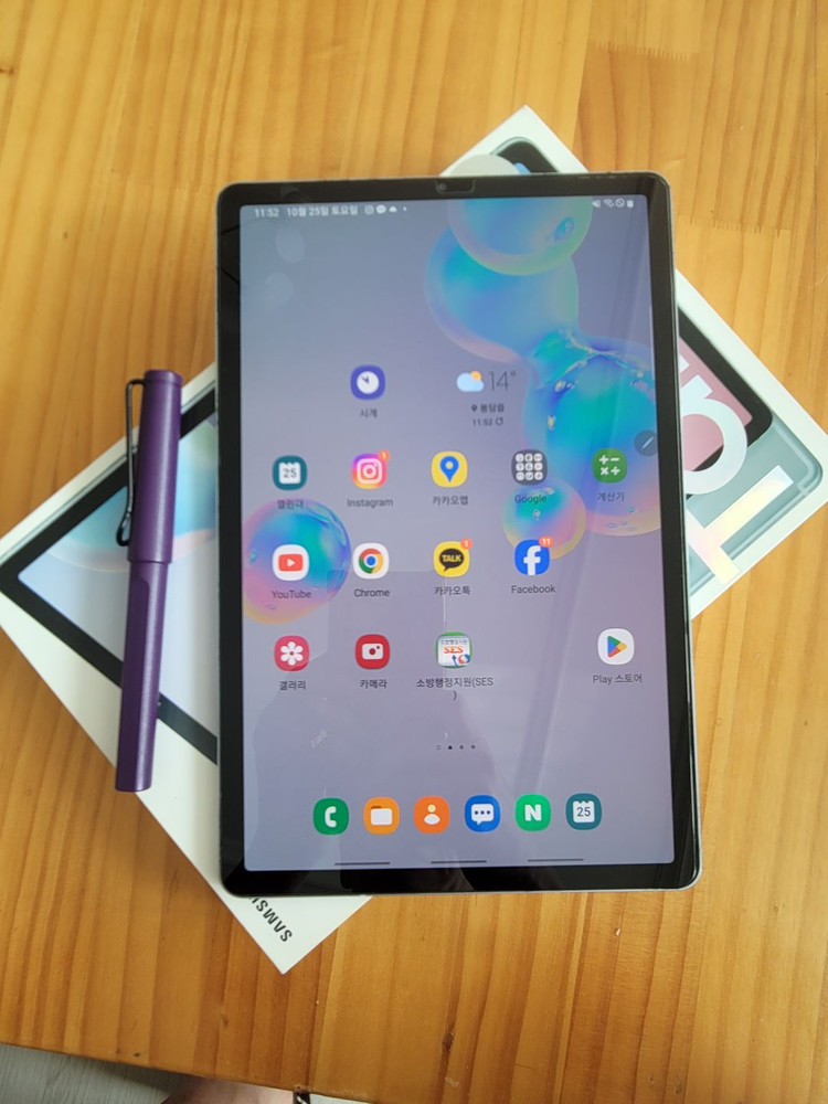 삼성 갤럭시탭 s6 256g LTE--2