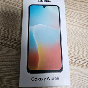 갤럭시 와이드8 9월제조품 개봉신품