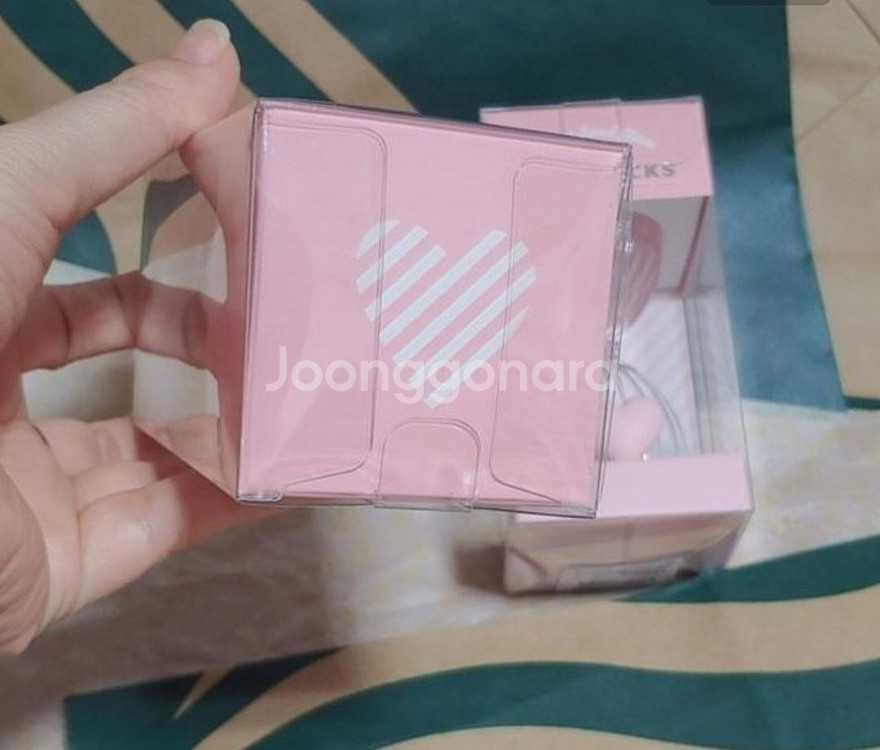 미개봉)스타벅스 발렌타인 스윗러브 모래시계--3