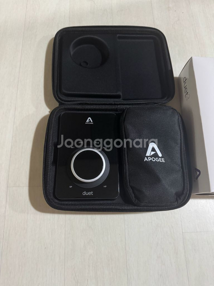 아포지 듀엣3 apogee duet3 (20일전 구매)--0