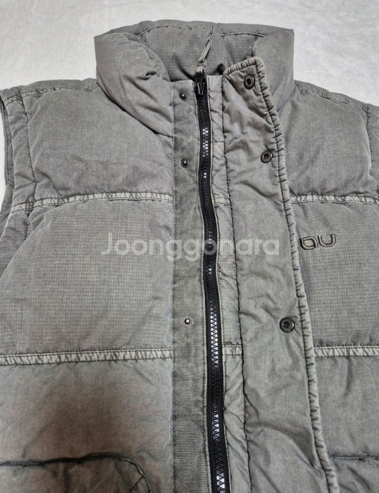 NAU / 나우 / U 가먼트다잉 다운 베스트--2