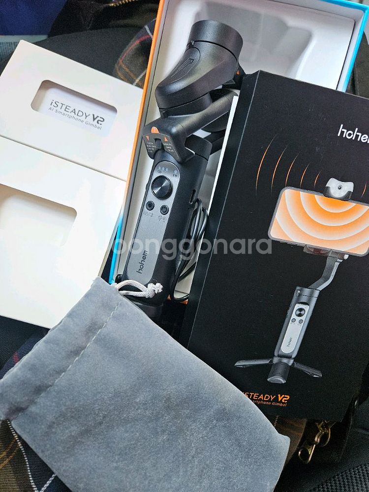 호헴 steady v2 스마트폰 셀카봉 짐벌--0