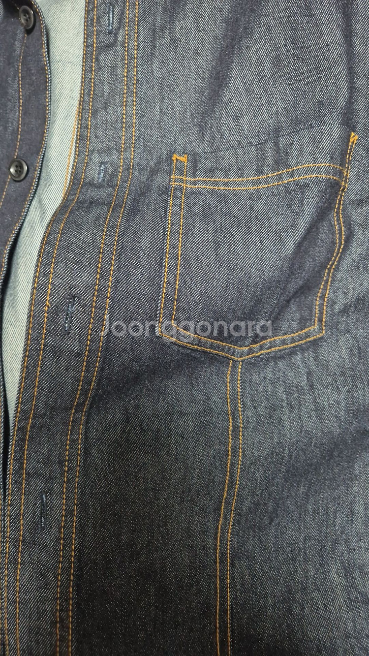 포터리 25AW 코튼실크데님자켓 3사이즈--3