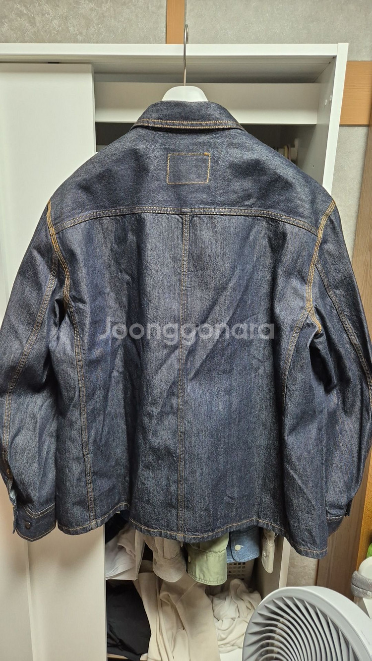 포터리 25AW 코튼실크데님자켓 3사이즈--4