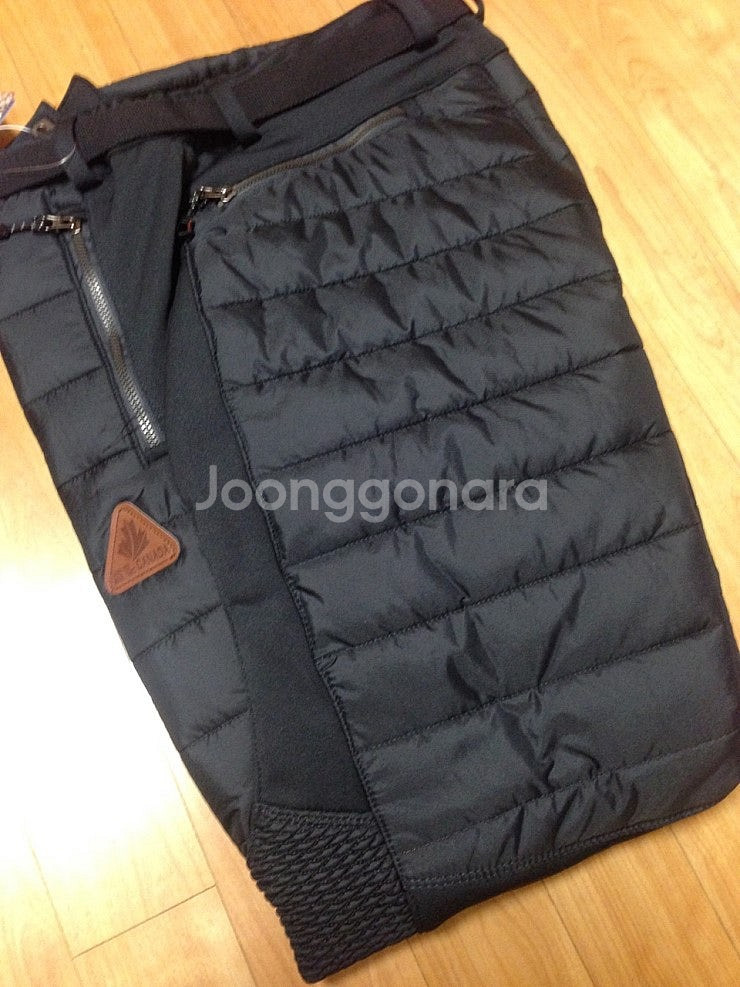 겨울용 윈드패딩 벨트바지--2