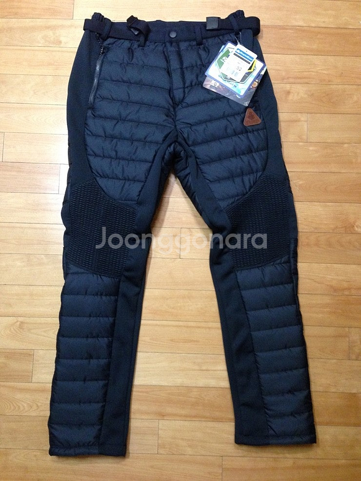 겨울용 윈드패딩 벨트바지--0