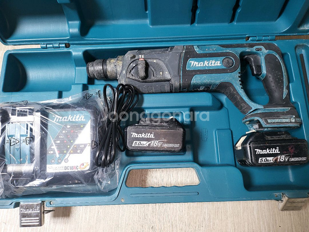 마끼다 충전 로타리 해머 함마 뿌레카 드릴 세트--0