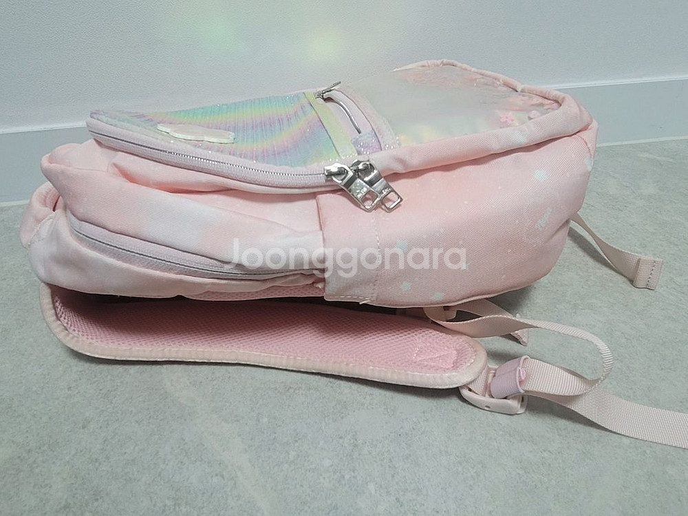 네파 키즈 오로라 스쿨백 KJ27002 핑크 학교 가방--3