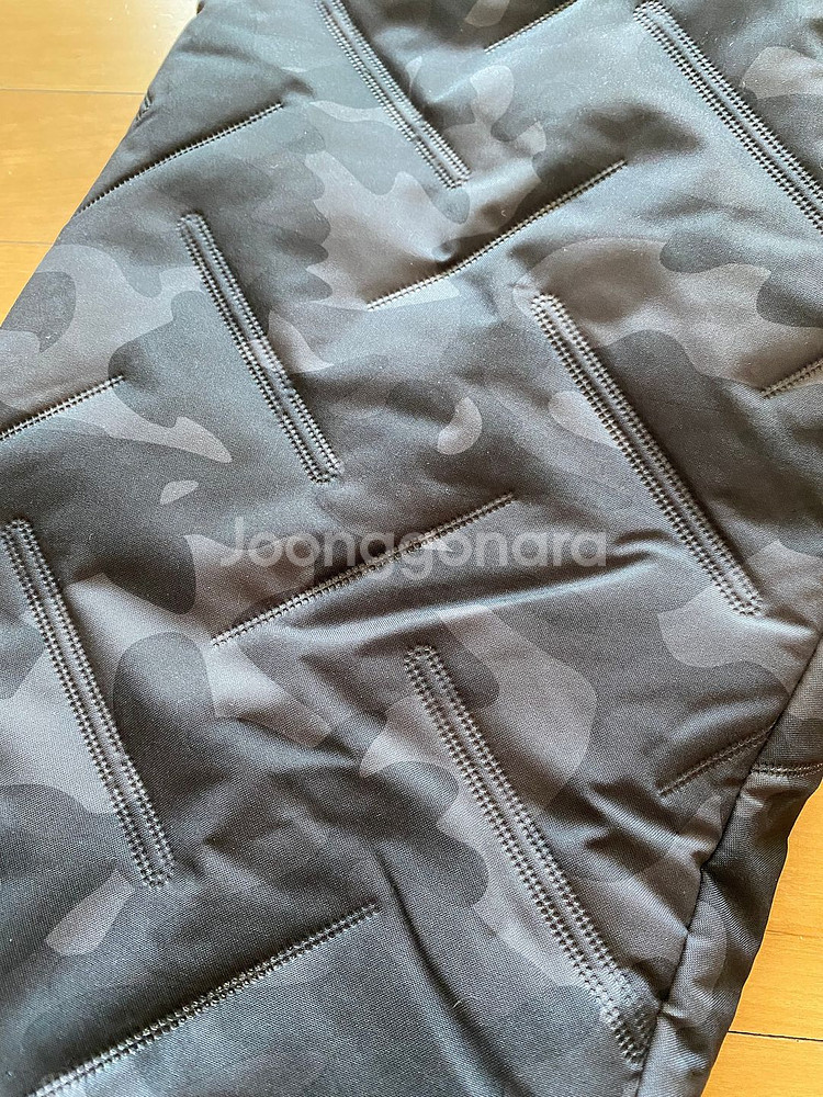 겨울용 패딩누빔 방한방풍바지 (발목밴딩)--4