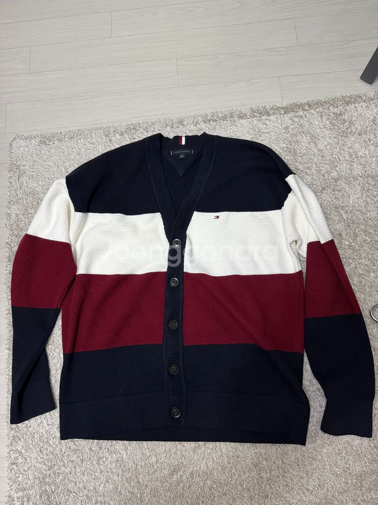 타미힐피거 니트 가디건 xl--0