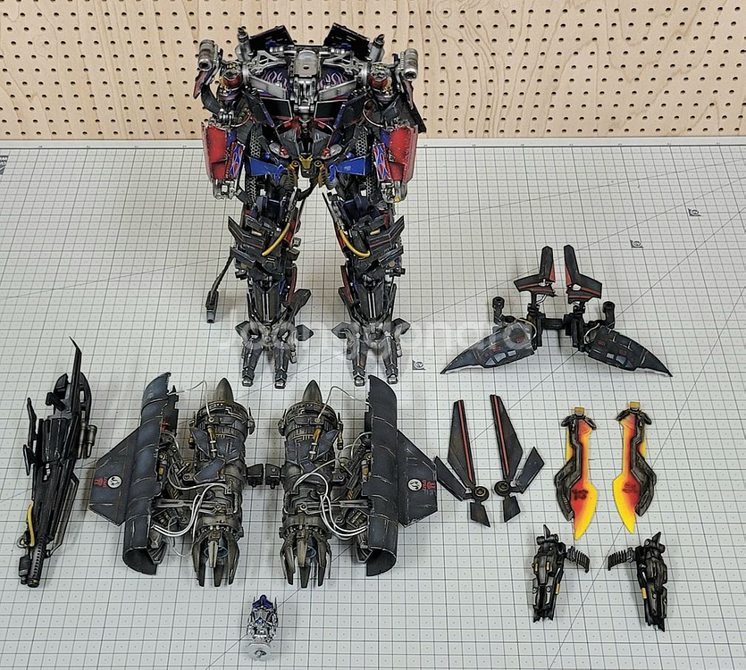 [트랜스포머]LT02+ IW06 재도색 제트파워옵대장--7