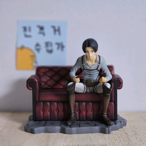 희귀)진격의거인 리바이피규어 자유로의진격 B상 제일복권