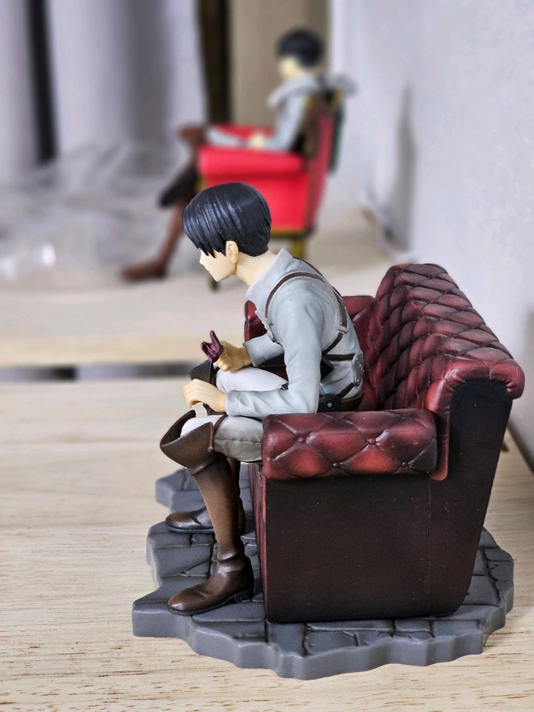 희귀)진격의거인 리바이피규어 자유로의진격 B상 제일복권 이미지