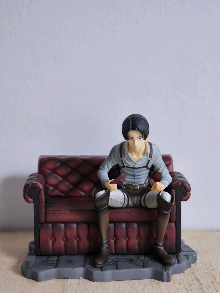 희귀)진격의거인 리바이피규어 자유로의진격 B상 제일복권 이미지