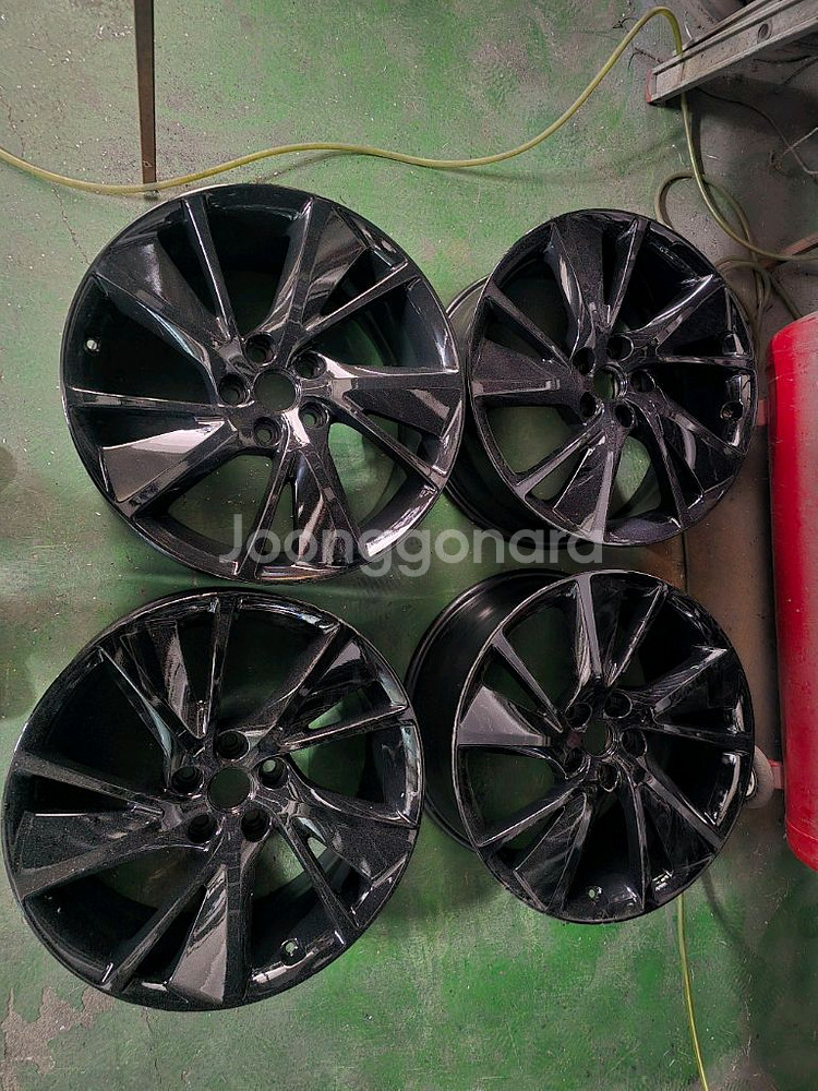 19인치 G70 블랙 순정휠 판매--0